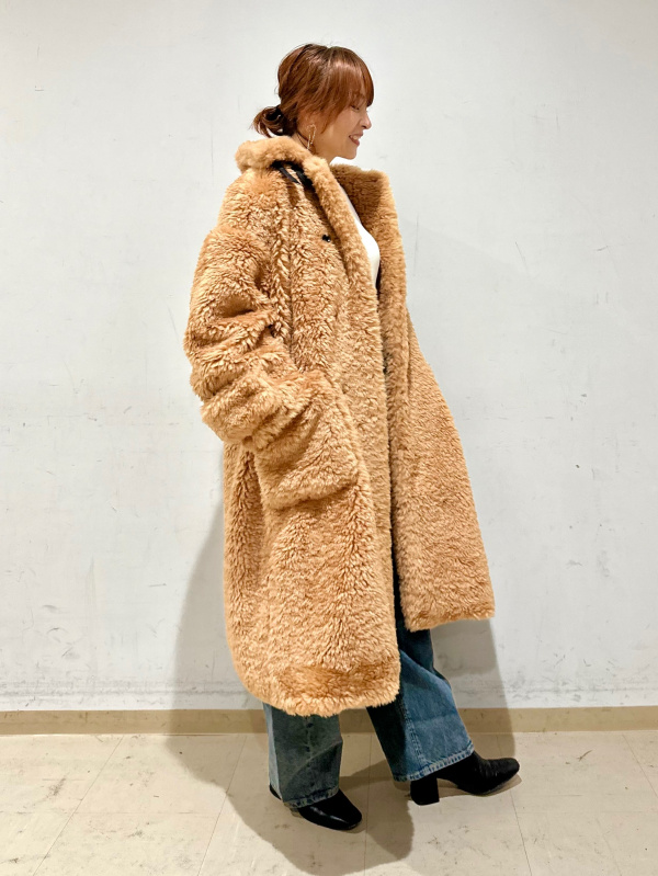 GU ファーリーコート by rokh +X ジーユー ロク 完売品（ファーリー  