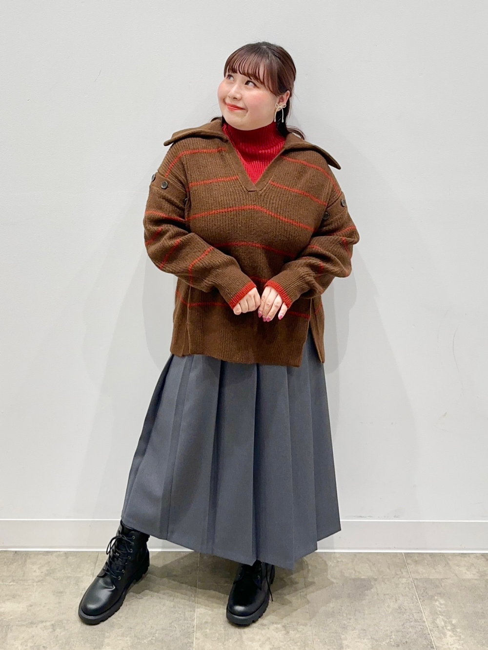 ケーブルカーディガン UNDERCOVER、ジップポケットシャツ