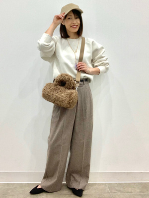 GU公式 | ウォッシャブルニットフラットシューズ