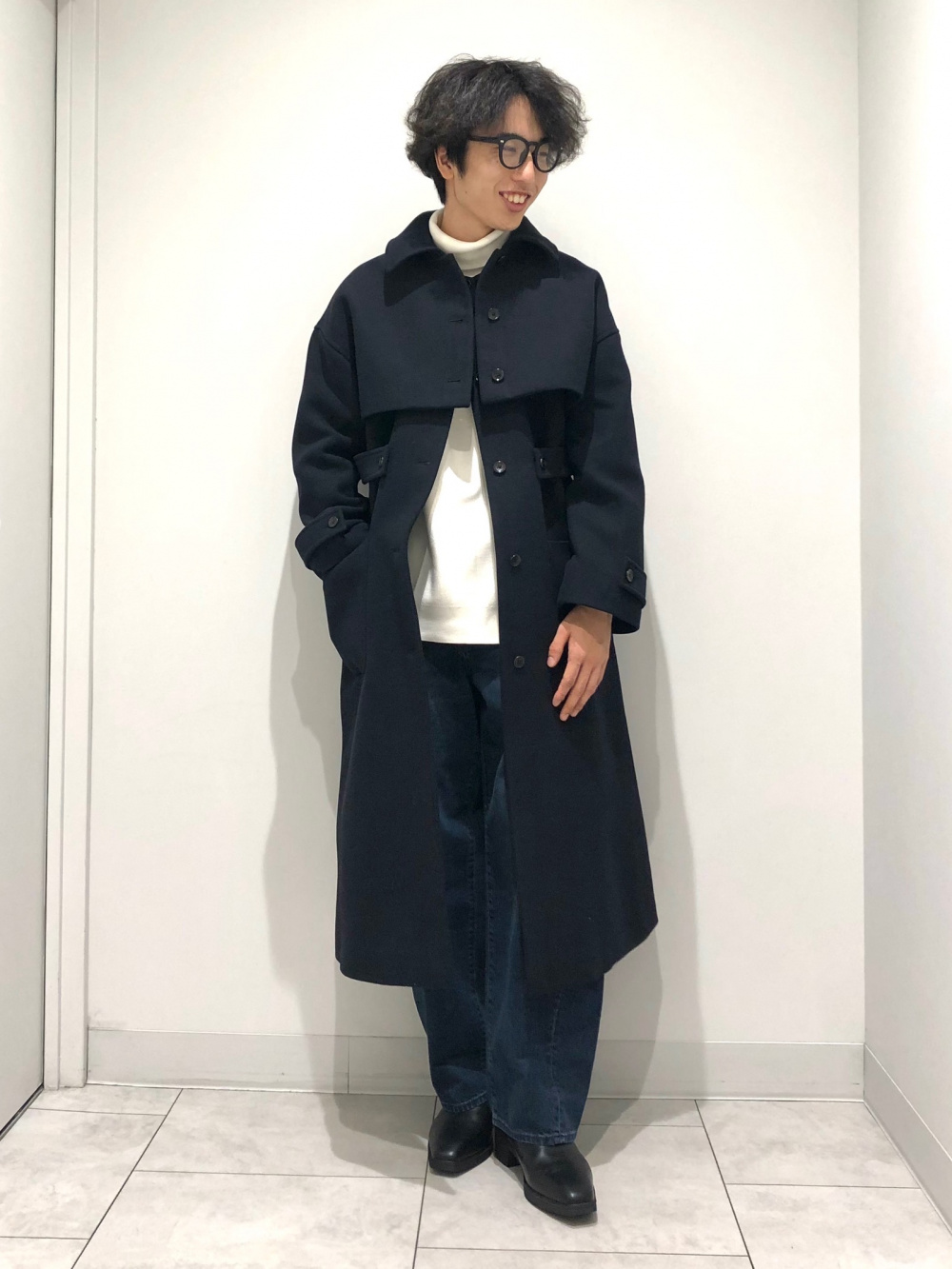 2 Piece Coat by rokh、2 Piece Coat/Checked by rokh」| GU的穿