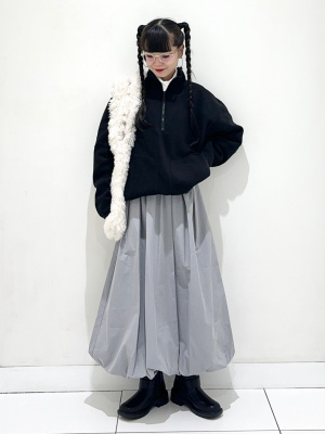 GU公式 | ソフトコットンタートルネックT(長袖)