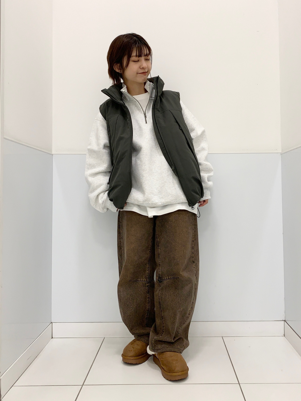 裏フリースリバーシブルブルゾンNT+E(セットアップ可能