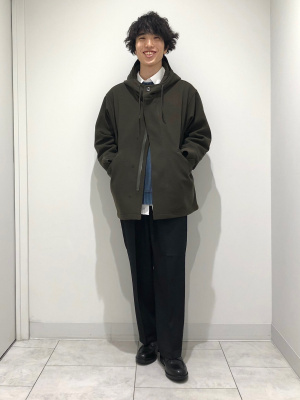 GU公式 | ツータックバギースラックス(丈標準71.0～75.0cm
