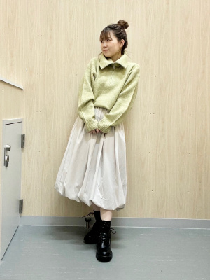 GU公式 | パフィータッチビッグカラーセーター