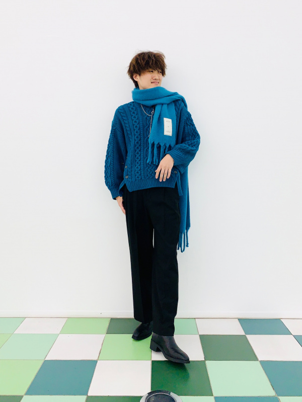 ルッツ様❁専用ページ ケーブルセーター by rokh（レディース）の着用コーディネート