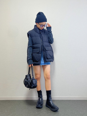 GU公式 | GIRLSカーゴミニスコートJR