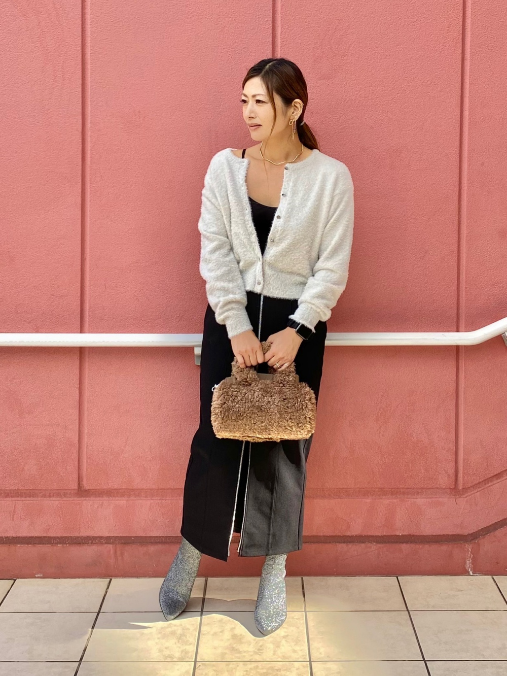 耳環　金環　①②まとめて Big Ribbon Earrings 2P」| GU的穿搭理念