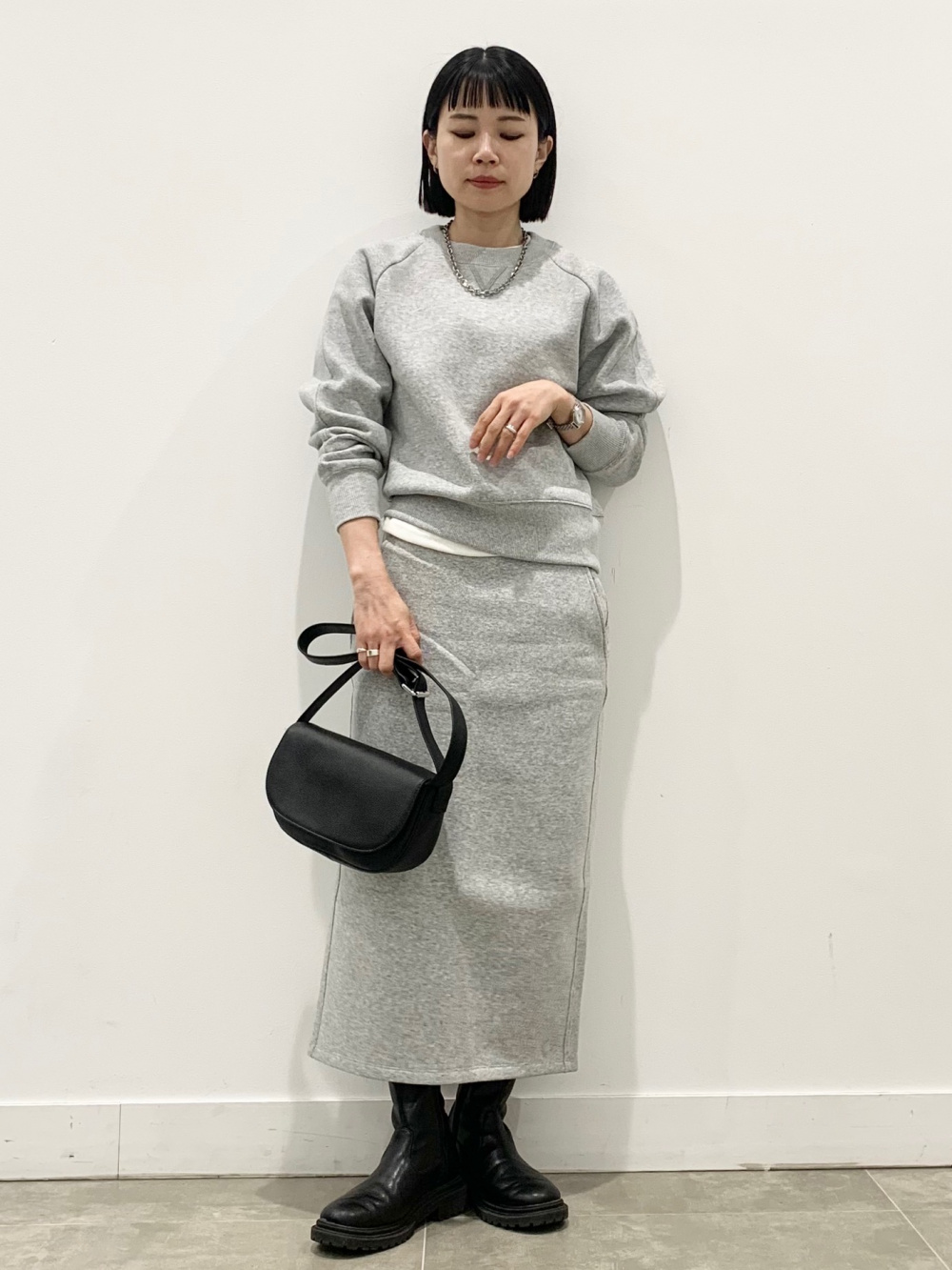 ユミちゃん様マークアンドロナ 長袖タートル カモフラ ゴールドスカル 文字 ブラ ブラフィールキャミソール、シアープリントハイネックT(長袖