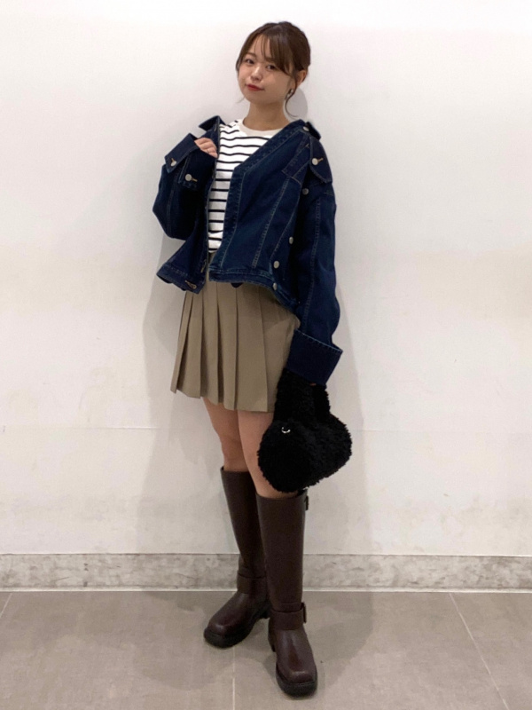 ★sososo品★ GU公式 | デニムブルゾン by rokh +X