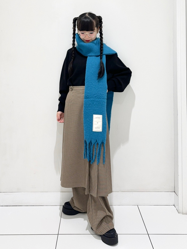 rokh スカーフSCARF WRAP きやすかっ BLOUSE