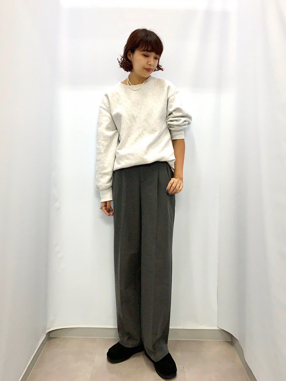 ヘビーウェイトスウェットプルオーバー(長袖)(セットアップ可能