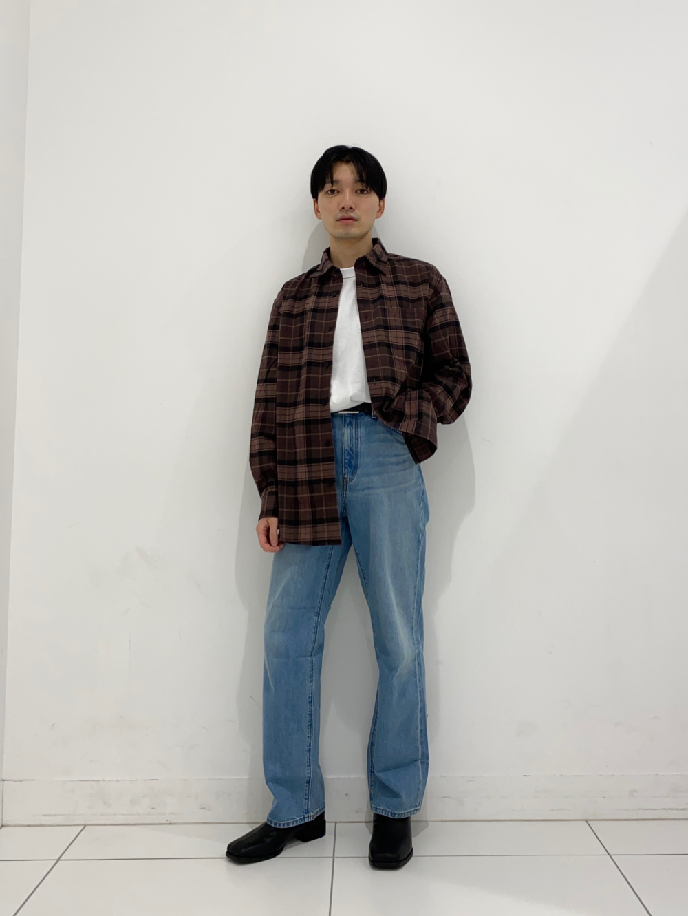 trotro75zz　フォロー、おまとめ割 Cotton Crew-Neck T-Shirt(S)」| GU的穿搭理念