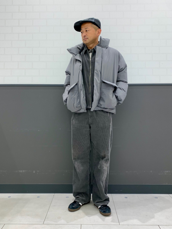 コーデュロイバギーパンツ(丈標準71.0～75.0cm)（メンズ）の着用