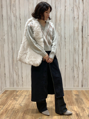 GU公式 | デニムフロントジップワンピース