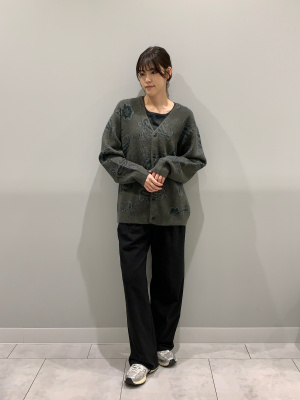 【国内発送】ウォッシュドリブTシャツ GU公式 | ウォッシュドリブクロップドT(長袖)
