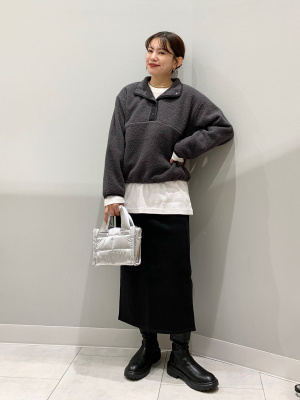 GU公式 | ボアフリースプルオーバー+E