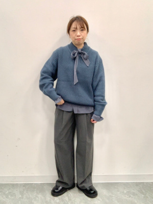 GU公式 | ボウタイブラウスZ+E