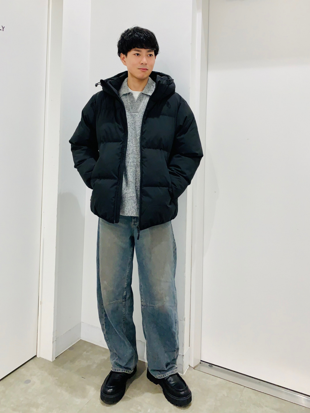 ブラッシーニットスキッパーポロシャツ、フランネルシャツ