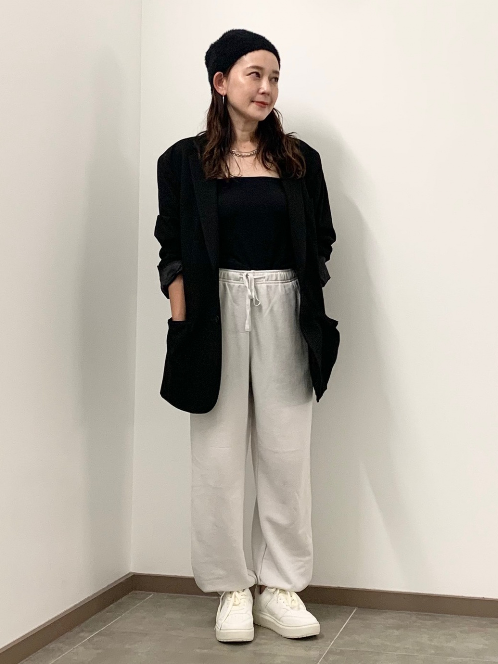 【当店限定販売】 UVカットボクシーカーディガン(長袖)、ドライミニT(半袖)」の トップス