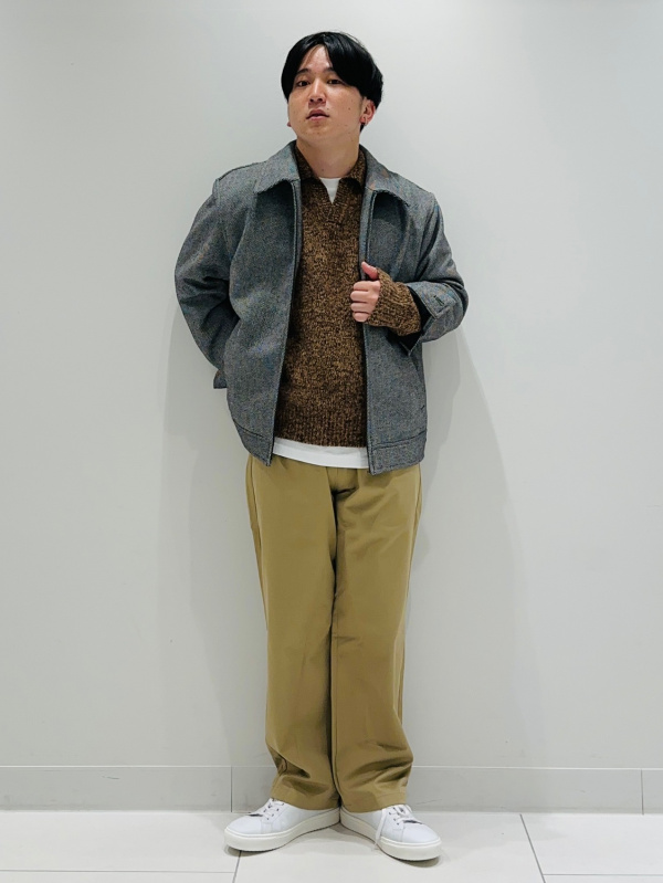シアーコンビネーションニットカーディガン長袖 UNDERCOVER