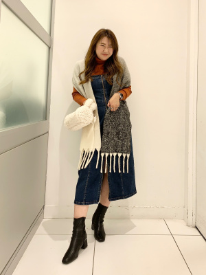 専用アイテム GU公式 | デニムフロントジップワンピース