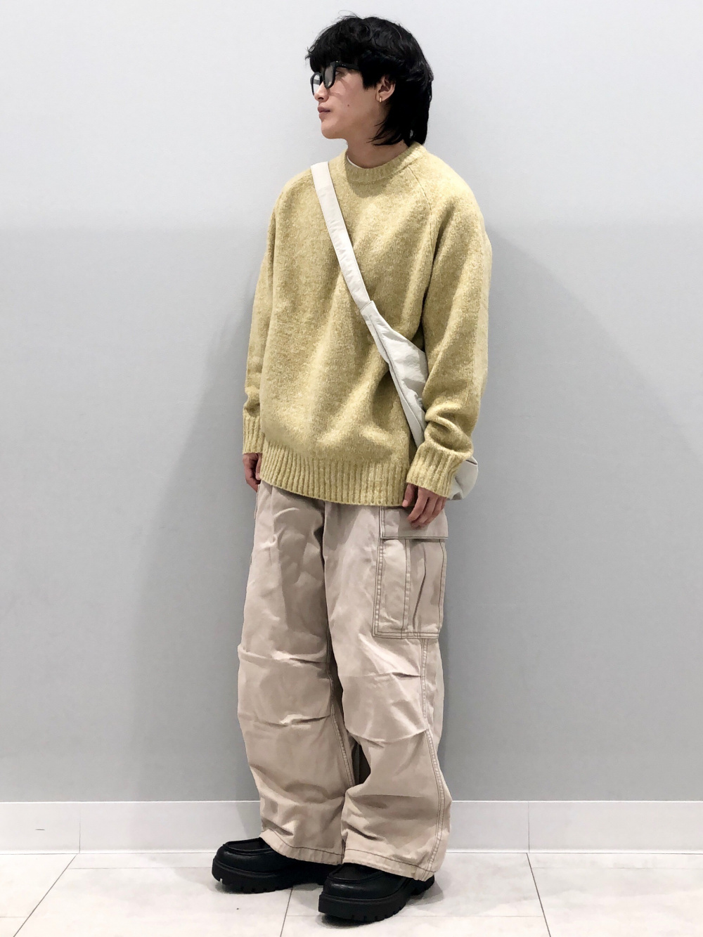 Denim Super Wide Cargo Pants」| GU的穿搭理念