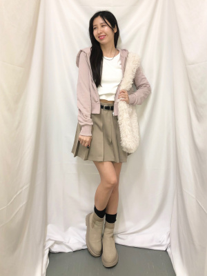 miso　904545サイドアクリル仕様　オプションお写真2枚目掲載 GU公式 | オーバーサイズスウェットフルジップパーカ(長袖)OSB+EC