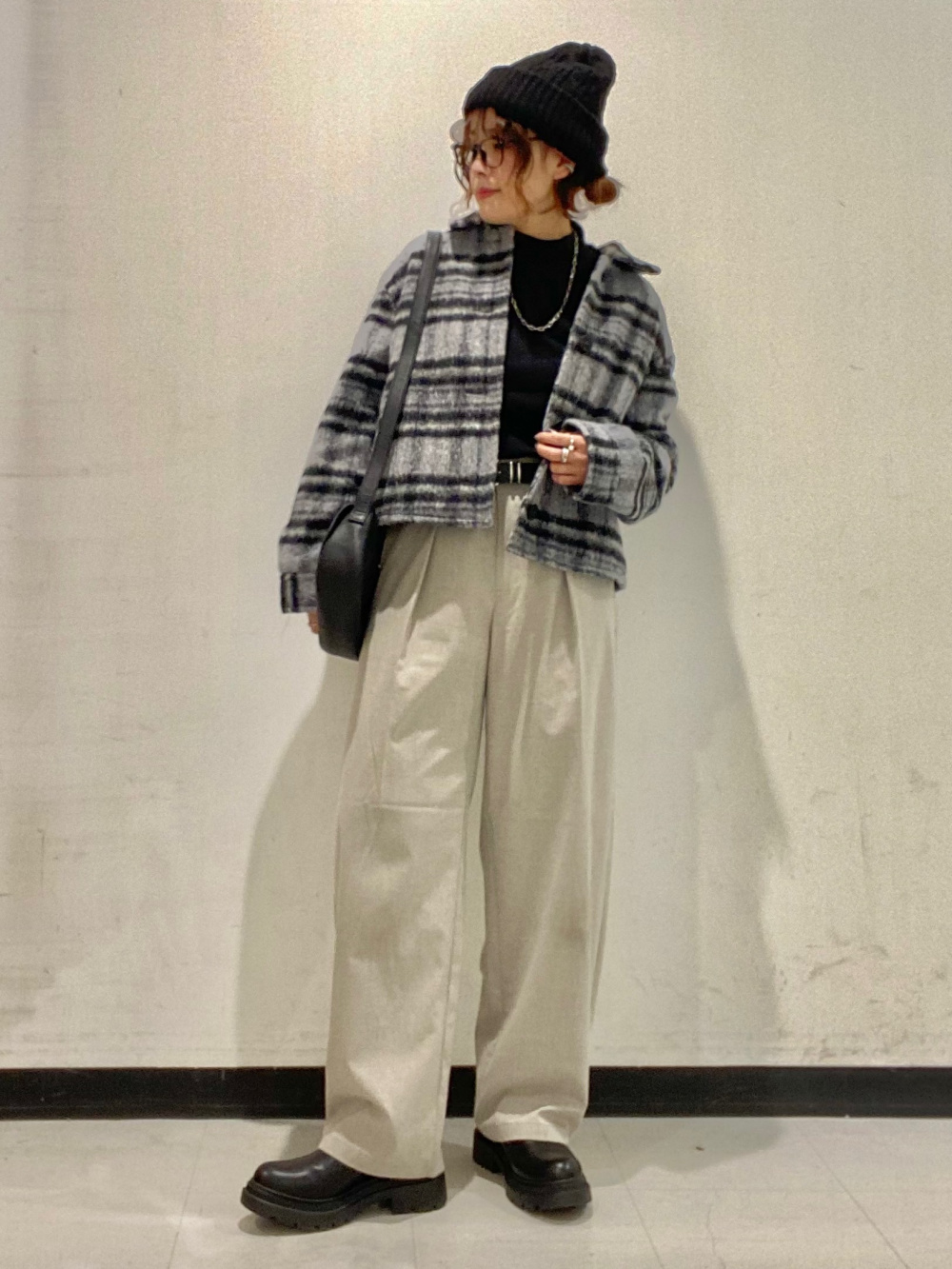 BACK NUMBER ブラウス シャツ 「BACK NUMBER」デニム半袖シャツ