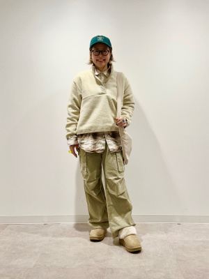 GU公式 | ボアフリースプルオーバー+E