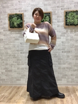 GU公式 | ライトヘアリーグラデーションセーター