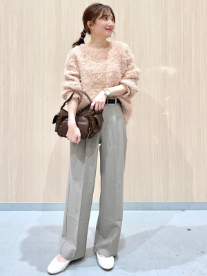 GU公式 | シャギーフラットシューズ