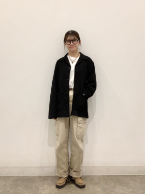 GU公式 | ブラッシュドワークシャツSW+E(セットアップ可能)