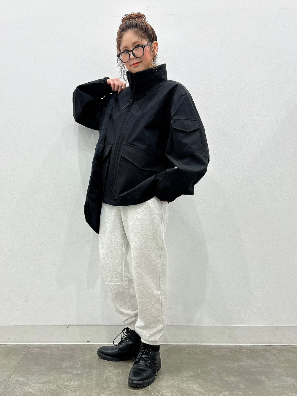 ケーブルカーディガン UNDERCOVER、ジップポケットシャツ
