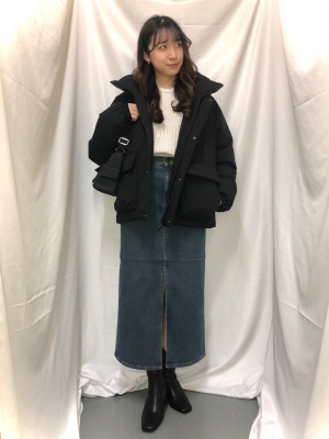 うほページ GU公式 | シェニールセーターNTQ+E