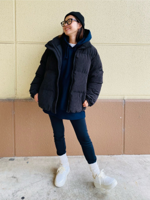 GU公式 | ヒートパデッドコーデュロイブルゾン