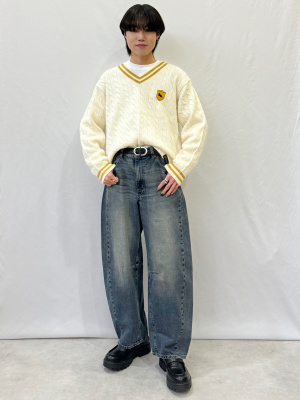 GU公式 | Vネックセーター Harry Potter