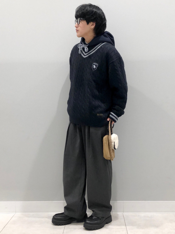 ヘビーウェイトスウェットパーカ Harry Potter（メンズ）の着用