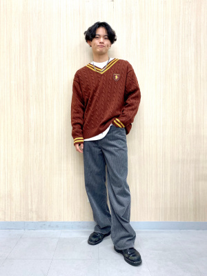 GU公式 | Vネックセーター Harry Potter