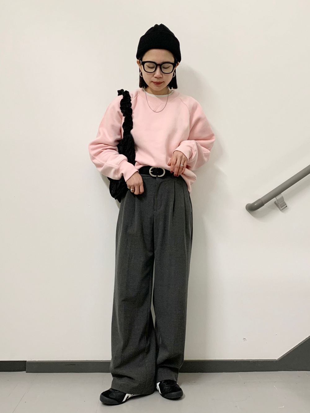 裏フリーストラックパンツ L ダークグレー GU 裏フリーストラックパンツ L ダークグレー GU - メルカリ