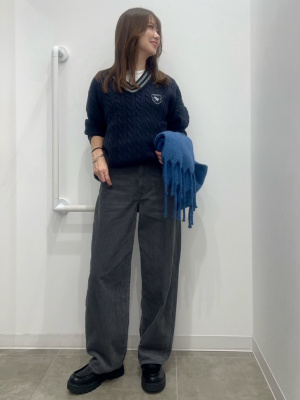 GU公式 | コーデュロイバギーパンツ(丈標準71.0～75.0cm)(セットアップ