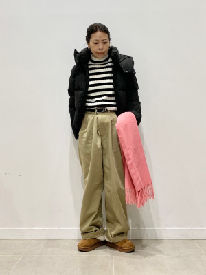 GU公式 | チノツータックバギースラックス(丈標準71.0～75.0cm)