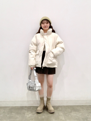 GU公式 | ヒートパデッドスタンドブルゾン