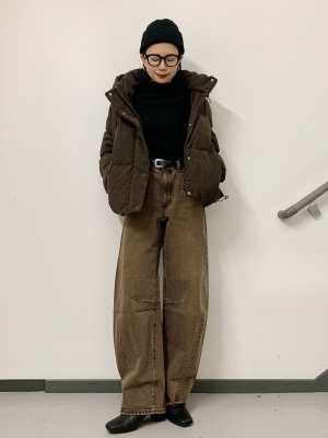 GU公式 | ヒートパデッドコーデュロイブルゾン