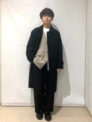 GU公式 | ブラッシーニットVネックカーディガン