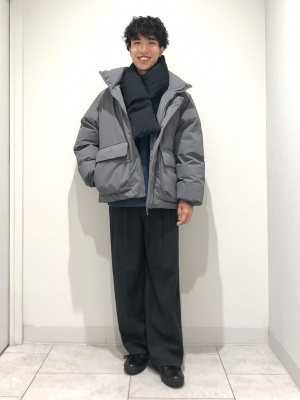 GU公式 | ヒートパデッドリバーシブルマフラー