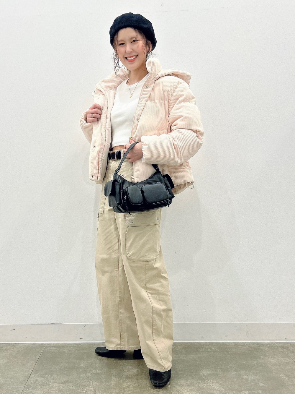 UVカットクロップドカーディガン(長袖)、シアーギャザーT(半袖)Q UVカットクロップドカーディガン(長袖)、シアーギャザーT(半袖)Q