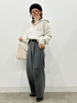 GU公式 | リブタートルネックセーター(長袖)