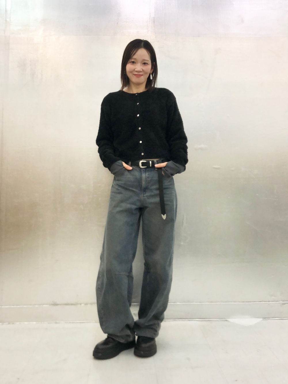 セットアップ ハイネックセーター パンツ c197 ミニハイネックセーター(ノースリーブ)Z、ダブルブレスト