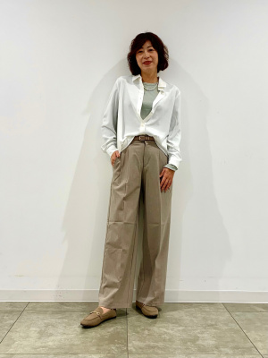 GU公式 | ドレープシャツZ+E