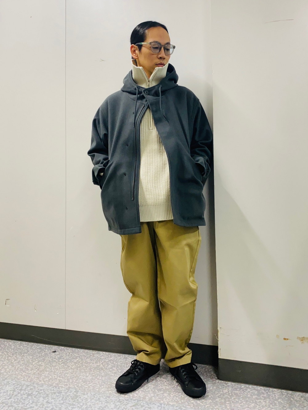  Jeans ハーフジップ コーデュロイ セール】コーデュロイ タータン ハーフジップトップ